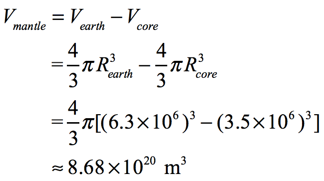 BPhO 18 Question2 c) e) 地球内部