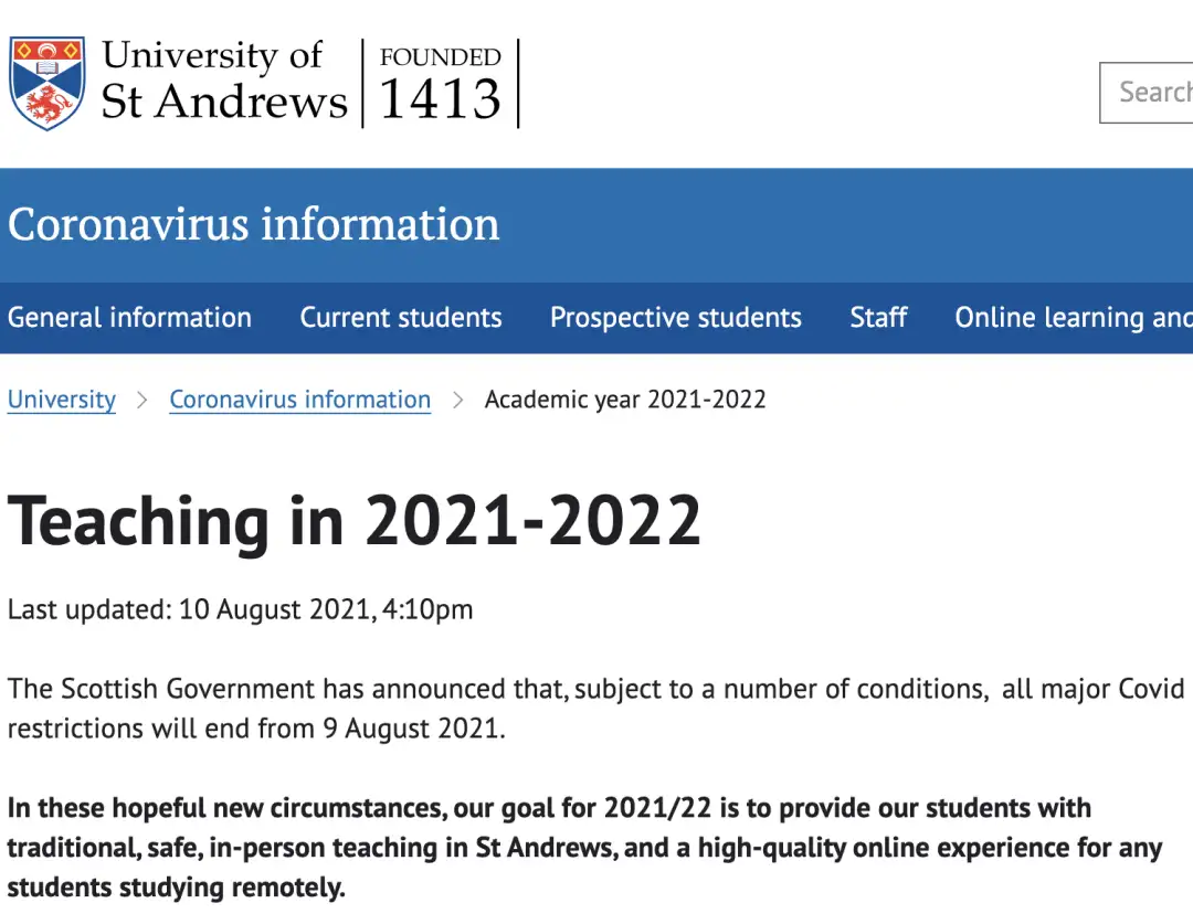 最新｜留学生入境英国新规；英国各大学秋季开学安排汇总