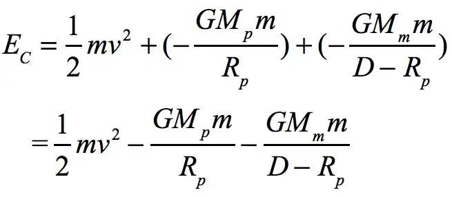 BPhO 18 Question2 d) 天体的等势线与能量