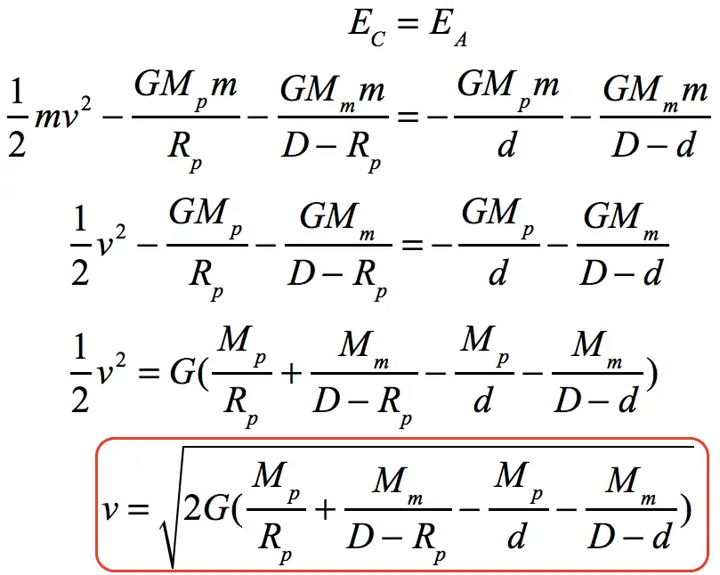 BPhO 18 Question2 d) 天体的等势线与能量