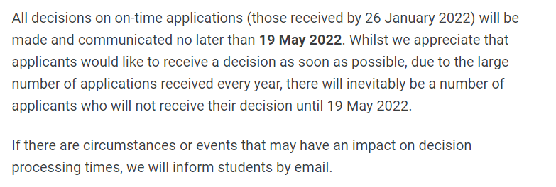 收藏 | 2022美国大学/英国G5早申请放榜日期汇总！