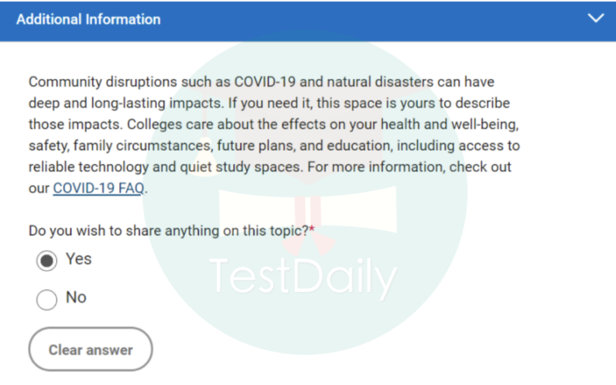 Common app里最容易忽视的additional information该如何填写？