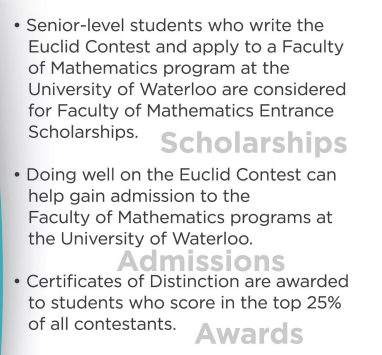 背景活动| “数学界的托福”—Euclid欧几里德数学竞赛