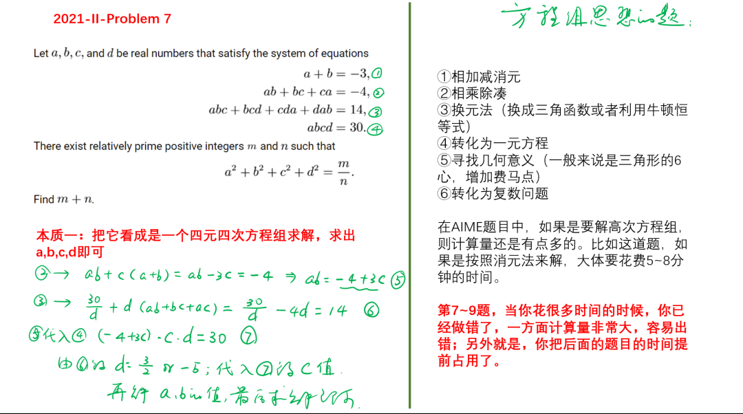 【独家发布】机构干货！AIME考前点拨（二）--快速看到问题的本质