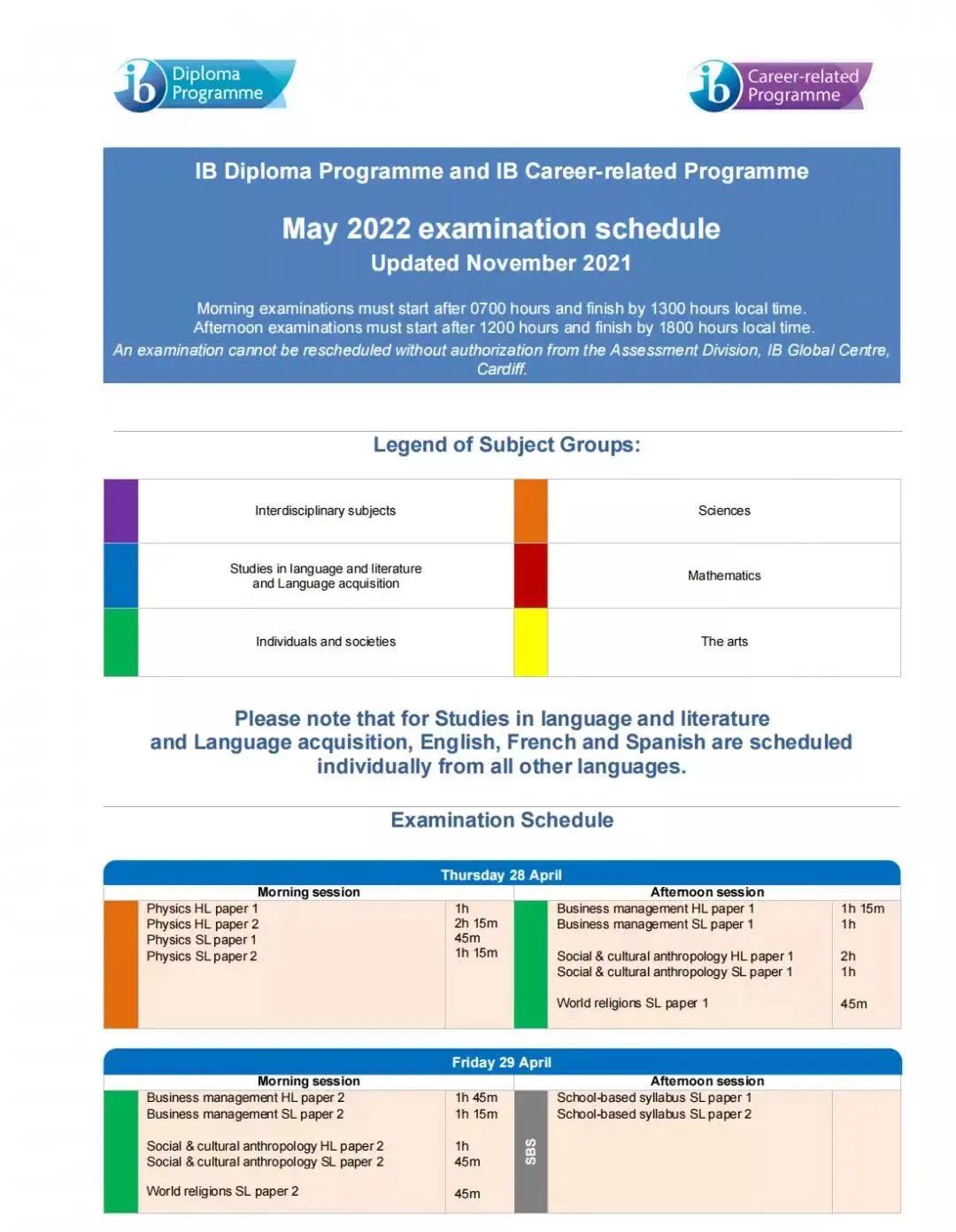 IB/AP/AL全体考生注意，2022年大考有变数了！？