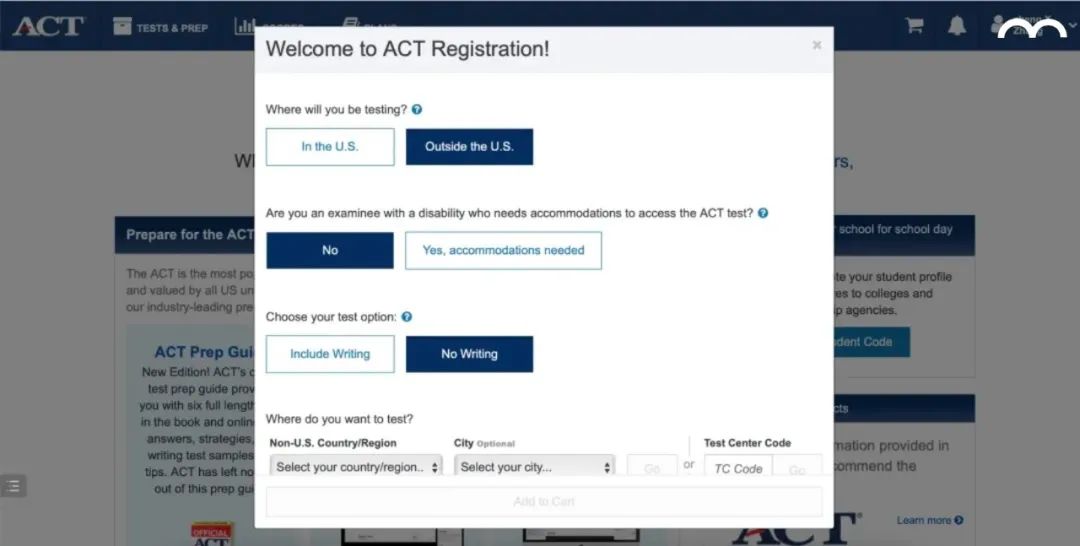 ACT报考保姆级指南