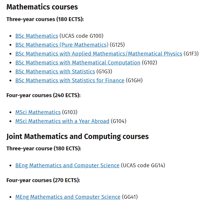 MAT、STEP、TMUA三大英国数学专业入学考试有何区别？我该报考哪一项？