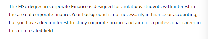 英研公司金融(Corporate Finance)专业简介——以KCL、Bayes为例