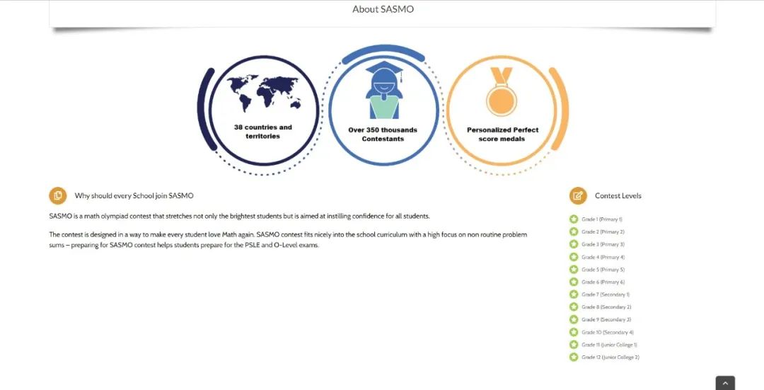 带你一文看懂SASMO新加坡数学竞赛！亚洲大型国际数学赛事！