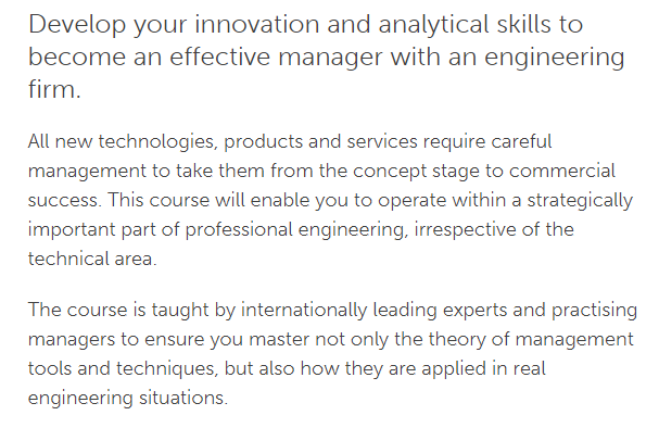 英研工程管理(Engineering Management)专业简介——以约克、朴次茅斯为例