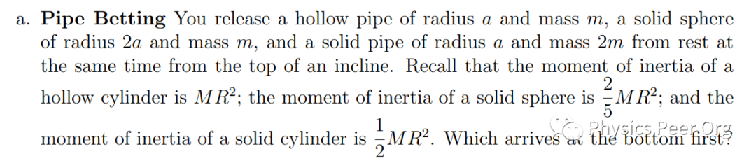 2017 PUPC Question 1 (a)