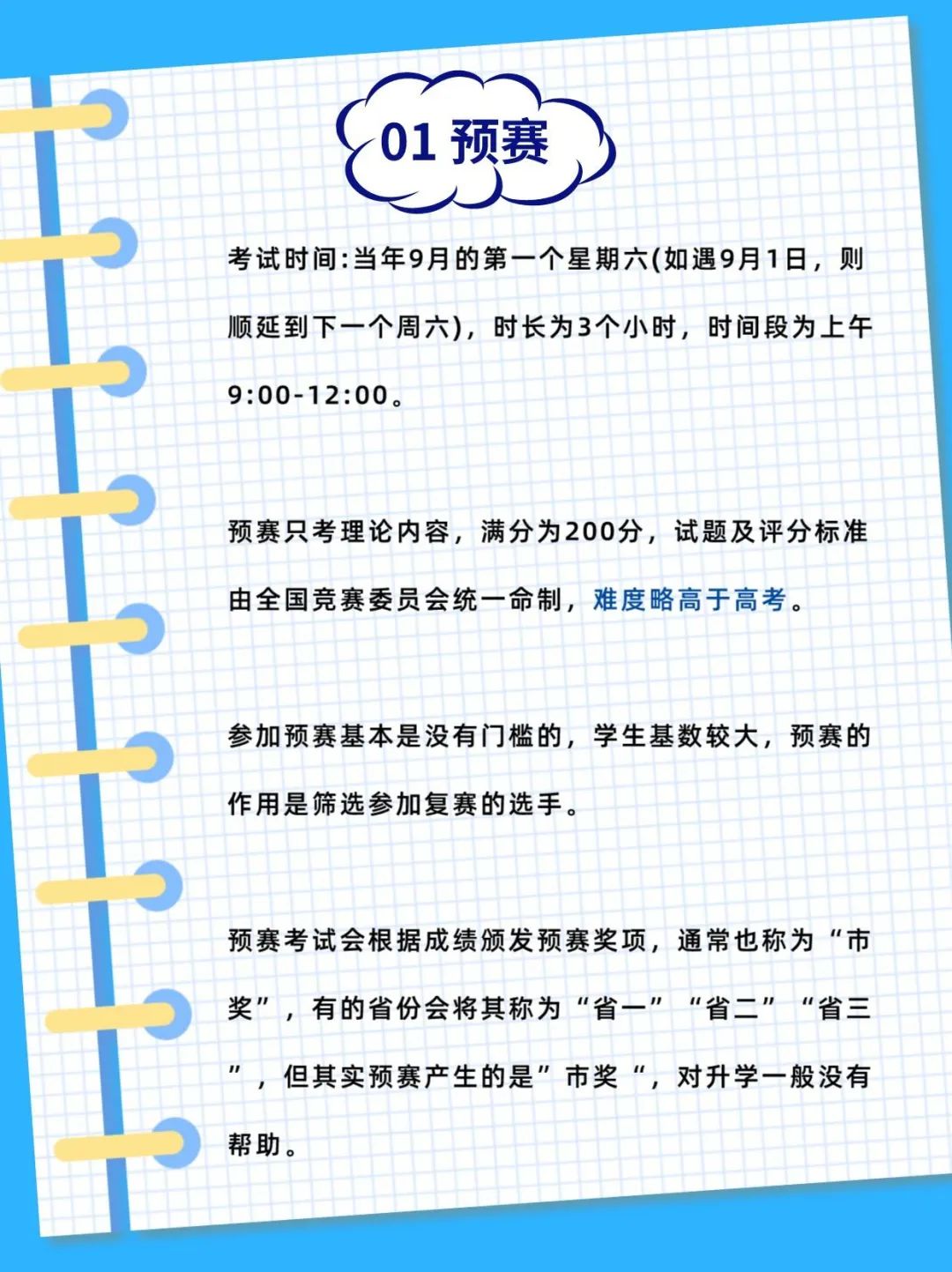 四科竞赛赛制合集！从参赛到拿奖，这些信息需要了解