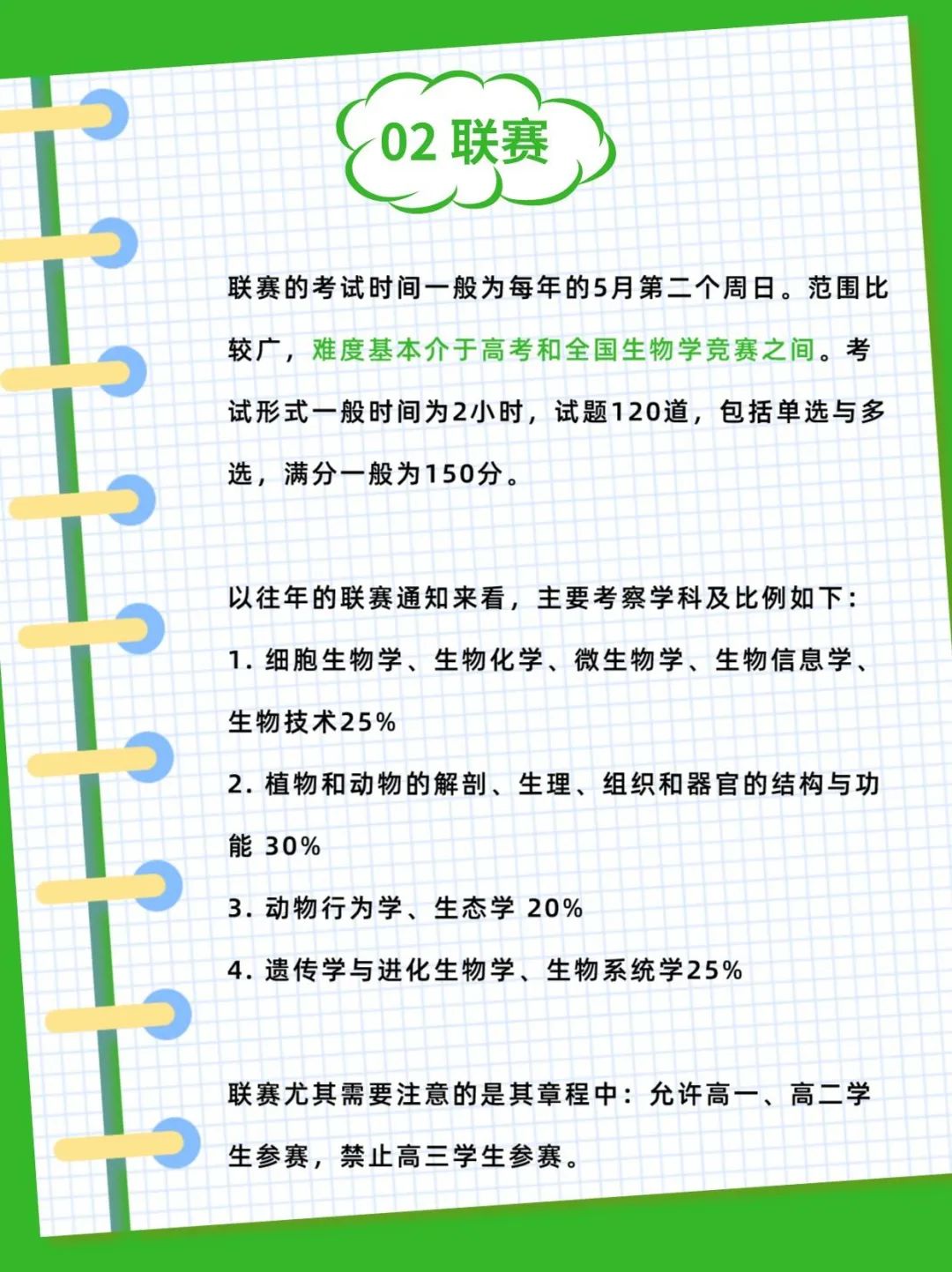 四科竞赛赛制合集！从参赛到拿奖，这些信息需要了解