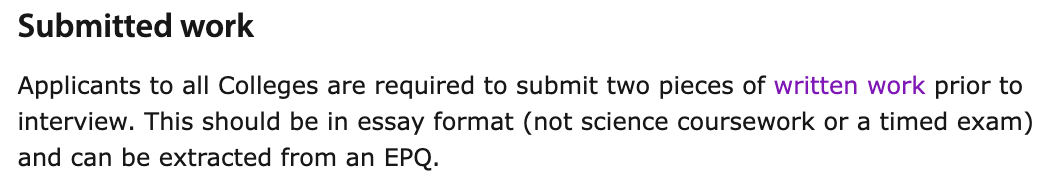 注意！剑桥官网更新Submitted work要求：19个本科专业需要提交它！