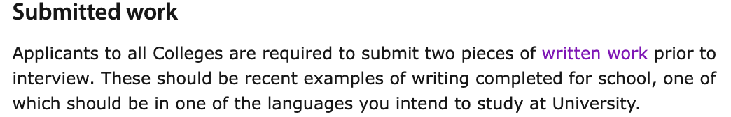 注意！剑桥官网更新Submitted work要求：19个本科专业需要提交它！