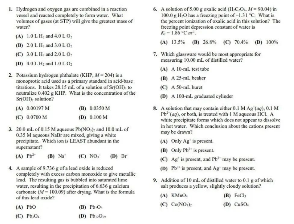 参赛须知|USNCO赛事详解——美国顶尖赛事之一