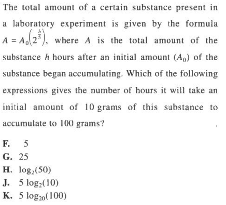 ACT数学和SAT数学深度对比