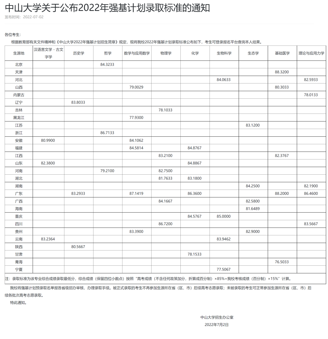 三大新增工科专业迎来“开门红”！北大等近30校发布2022年强基计划录取结果