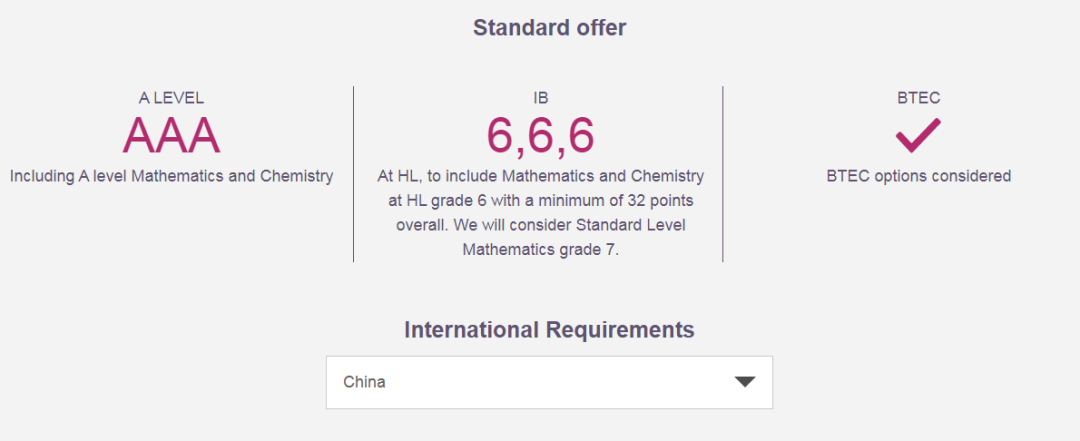 目标英国化学专业，哪几所院校最值得读？手握几个A*才够申？