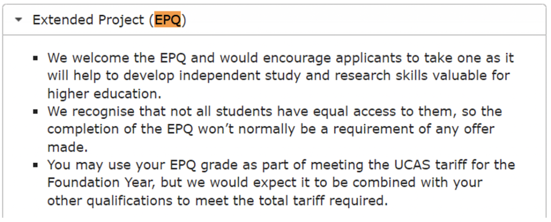 EPQ、学术竞赛和科研项目，选择哪一项能更为申请加分？