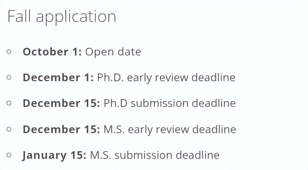 美国顶尖大学官宣：2023/24Fall申请开放时间以及申请截止时间！