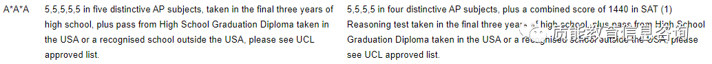 留学资讯 I 牛剑G5今年的AP申请要求汇总