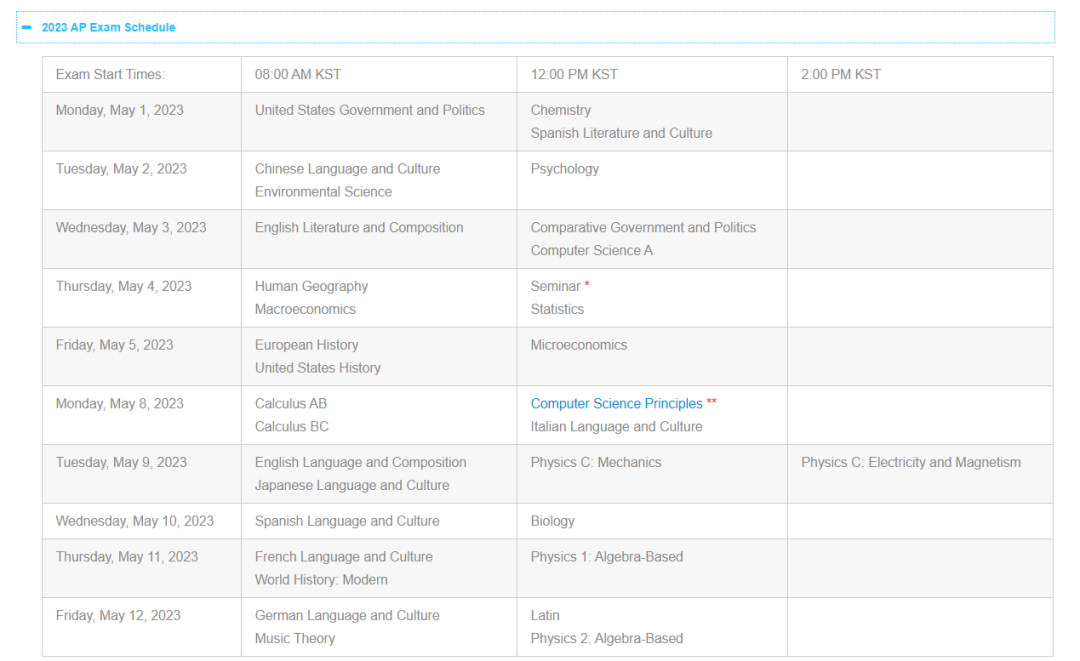 AP大陆考点报考时间公布！报名全流程汇总，附新加坡韩国AP报考详情