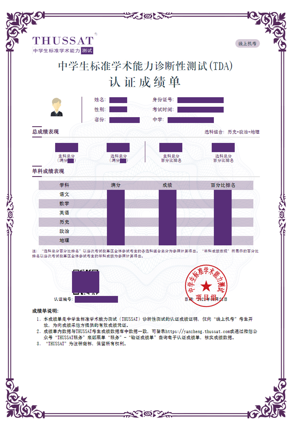 成绩丨叮！2022年9月诊断性测试(TDA)成绩现已开放查询