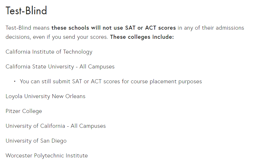 对SAT/ACT，麻省理工和加州理工截然不同的看法！