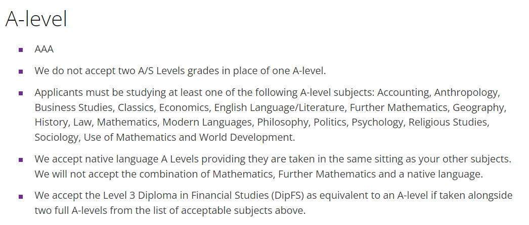 2023年王爱曼华的入学要求A-Level成绩这么高你造嘛？