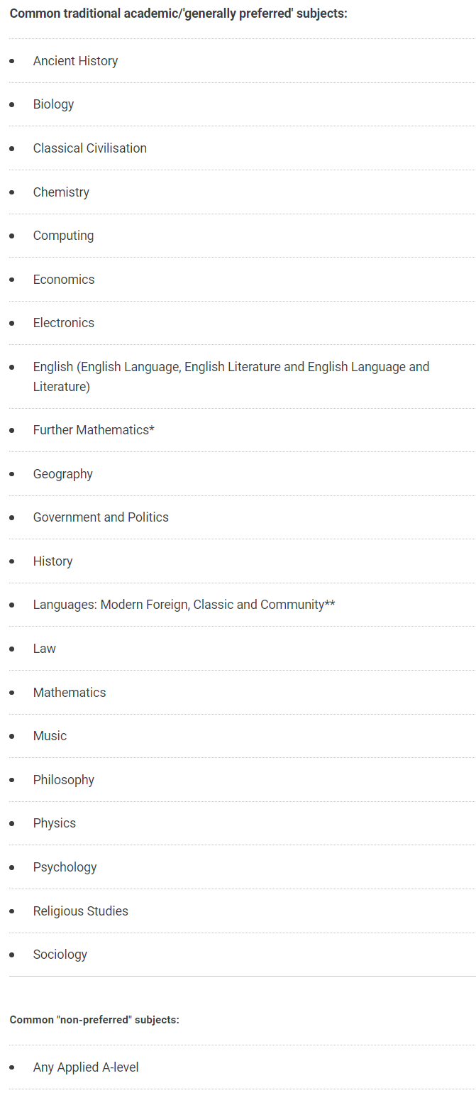 避雷！英国G5大学不喜欢这些A-Level科目！