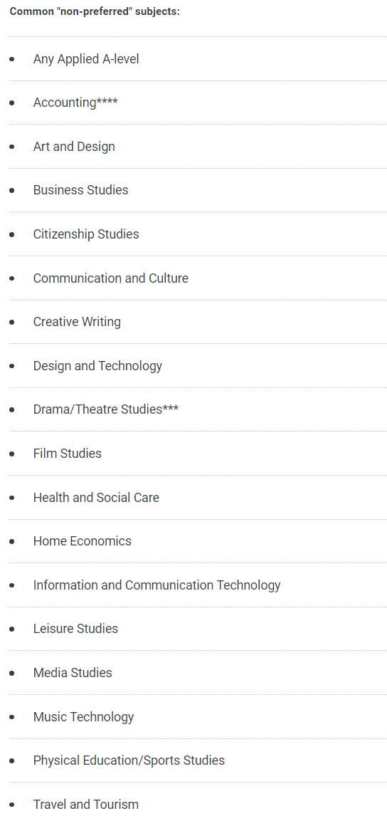 避雷！英国G5大学不喜欢这些A-Level科目！