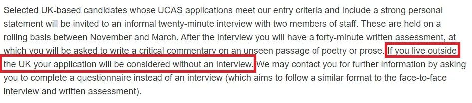 英国牛剑G5高校本科面试率有多高？英国学生开始准备面试了吗？