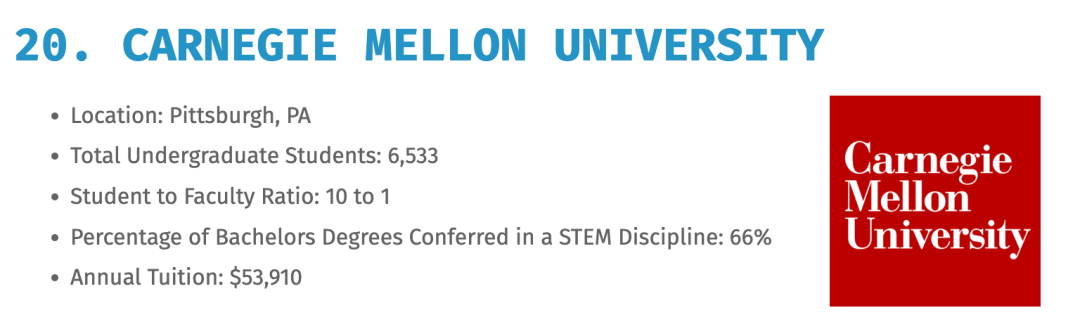 全美顶级STEM专业大学排名出炉！哈佛、普林斯顿、康奈尔竟然垫底？