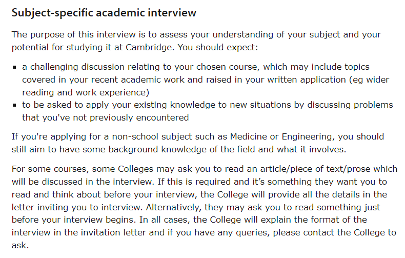 剑桥本科线上面试官方超全详解！斩获offer前你需要熟悉这些……