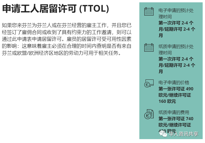 华人在芬兰移民生活资源汇总