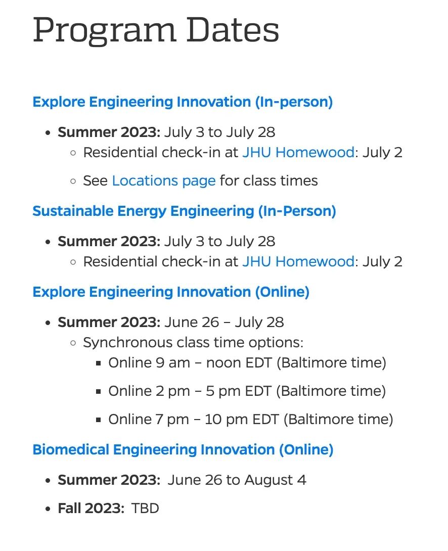 收藏!【2023美国顶级夏校精选】STEM、商科、人文和艺术方向！助力你的名校梦！