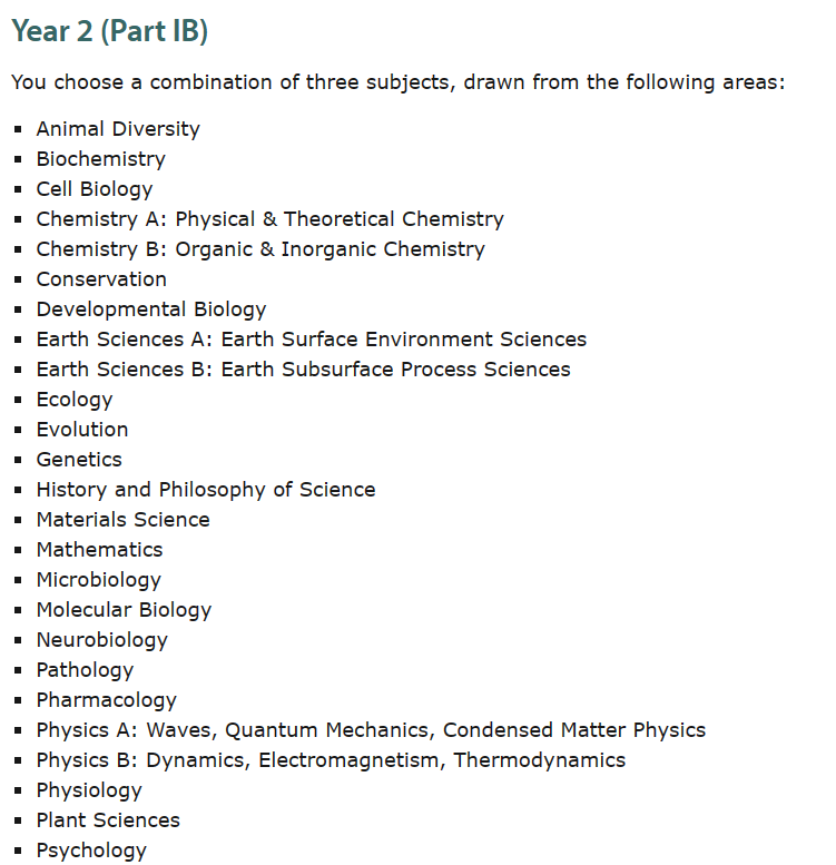 【英国-生物学】剑桥大学生物专业分享