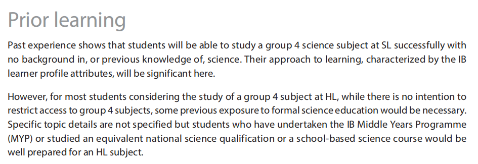 SL课程与HL课程要求大不同！学习IB科学课程，需要提前具备相关知识基础吗？