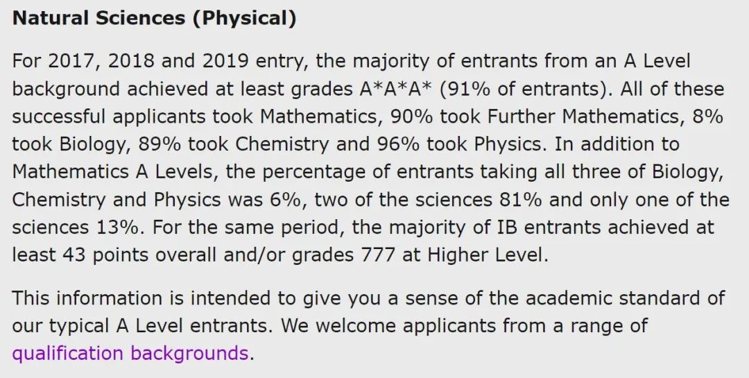 剑桥大学“实际”录取成绩有多高？官网终于说实话了！