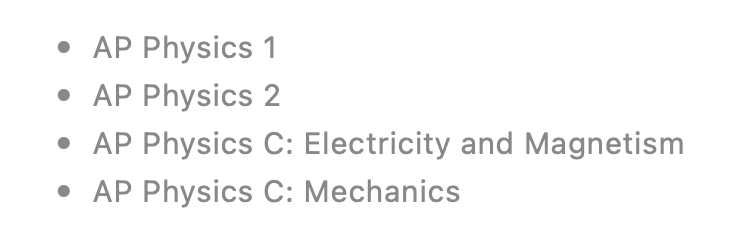 关于物理！AP vs IB vs Alevel哪一个体系最难?