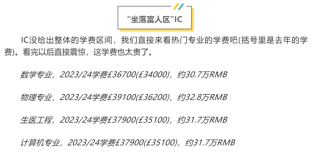 2023年英国热门G10大学留学生学费出炉