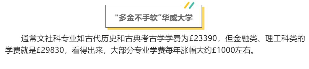 2023年英国热门G10大学留学生学费出炉