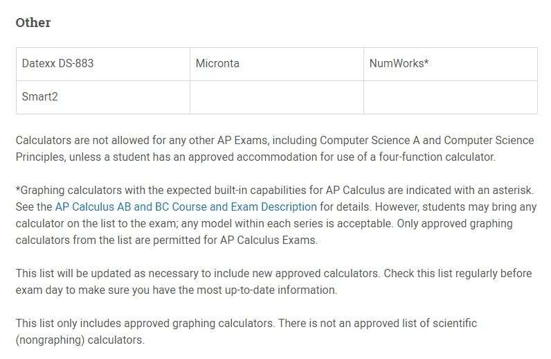 【最全科普】SAT/ACT/AP的计算器政策以及使用攻略