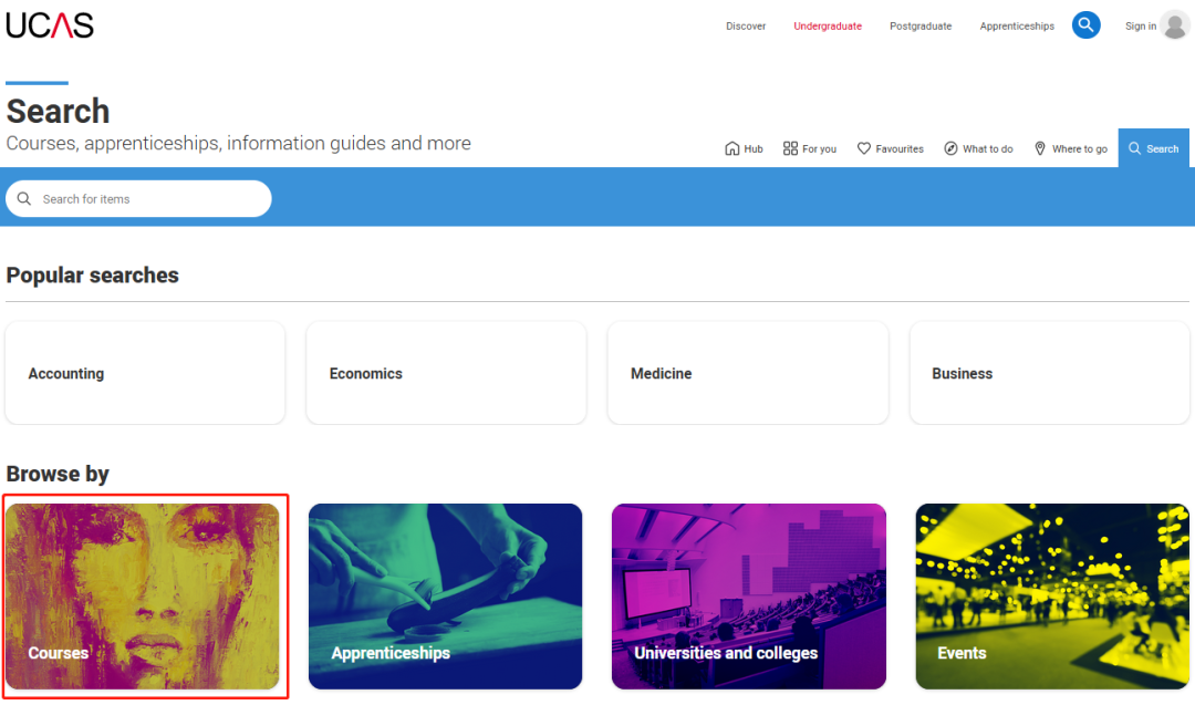 干货！本科UCAS可申请课程查询指南