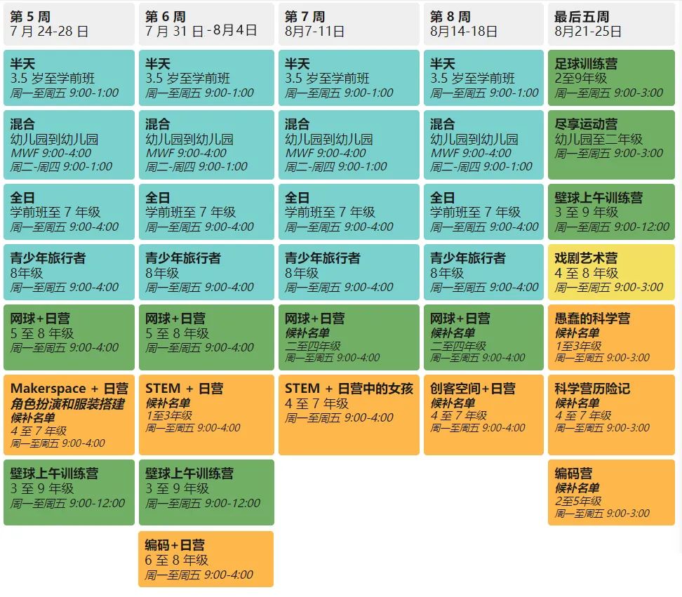 波士顿地区最受欢迎的走读夏校：菲斯登中学走读营！