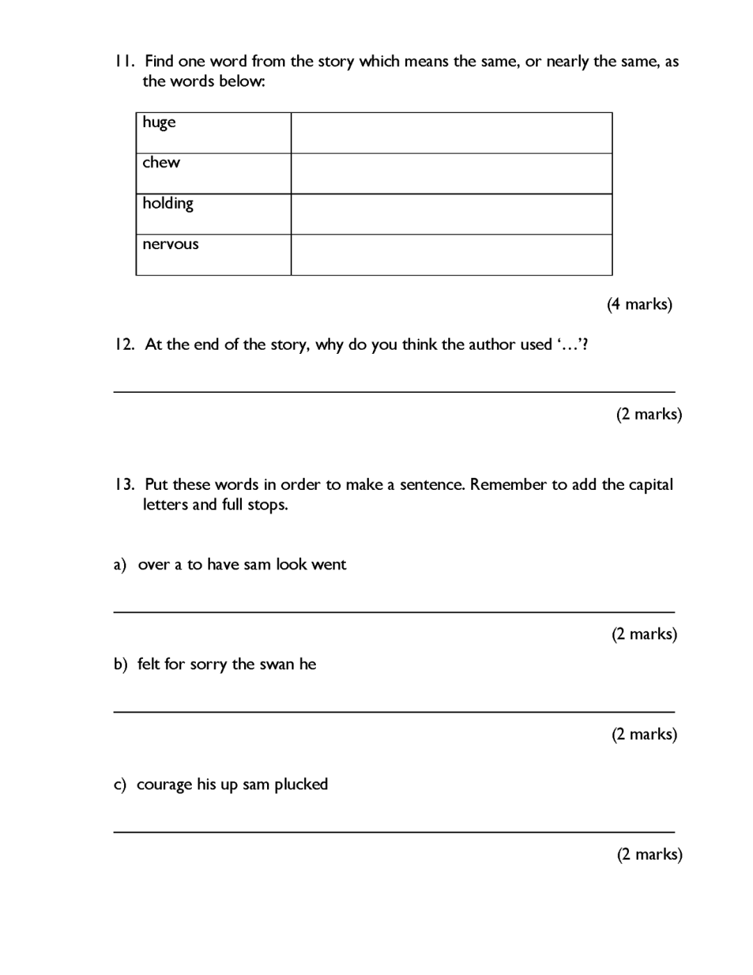 英国顶级小学7+入学「英语+数学」试卷（适合6-8岁）