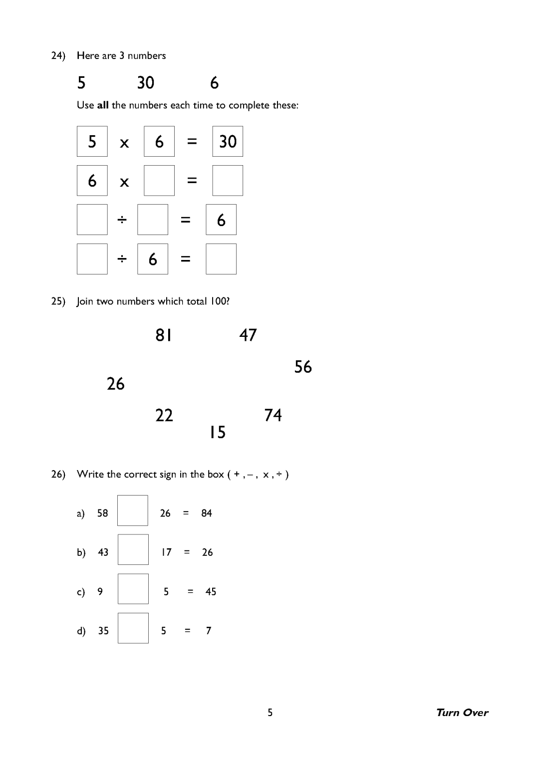 英国顶级小学7+入学「英语+数学」试卷（适合6-8岁）