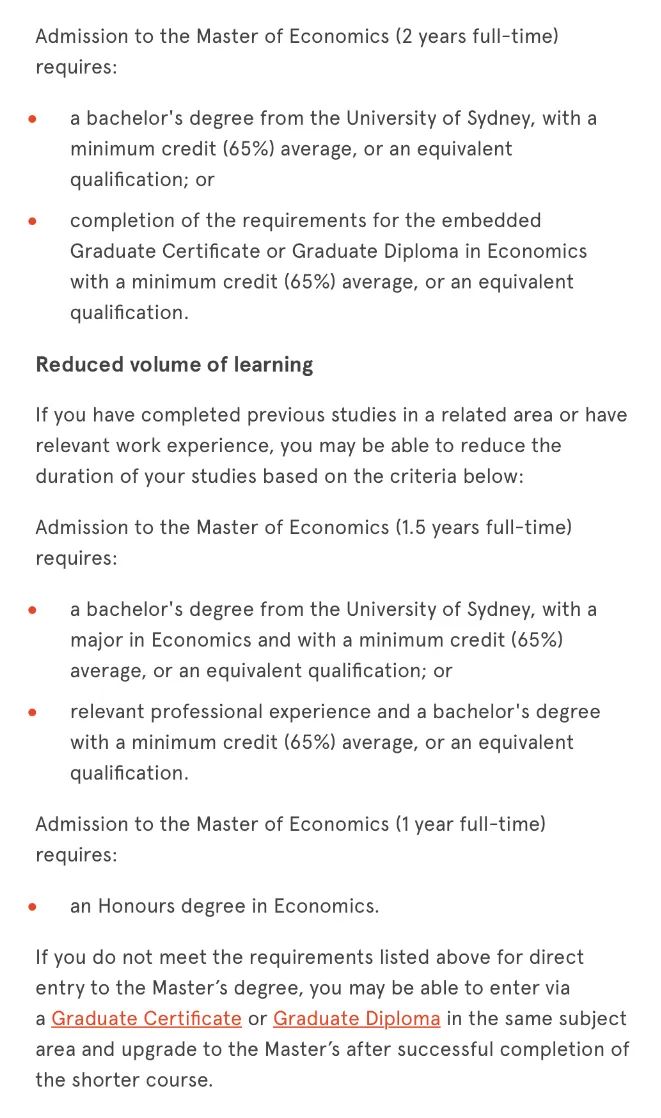 澳洲留学 | 悉尼大学经济学硕士项目Master of Economics