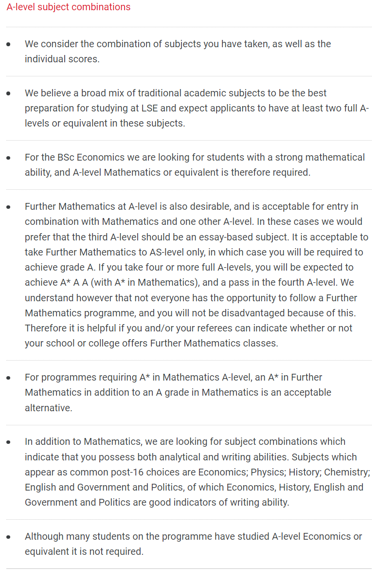 惊！LSE将TMUA纳入经济学专业入学要求!